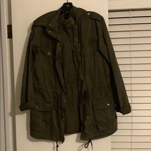 Army green jacket